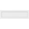 Ekena Millwork Cornell Flat Panel Decorative Wall Panel, 40"W x 12"H x 5/8"P WALP40X12X062CNL - alternate 4